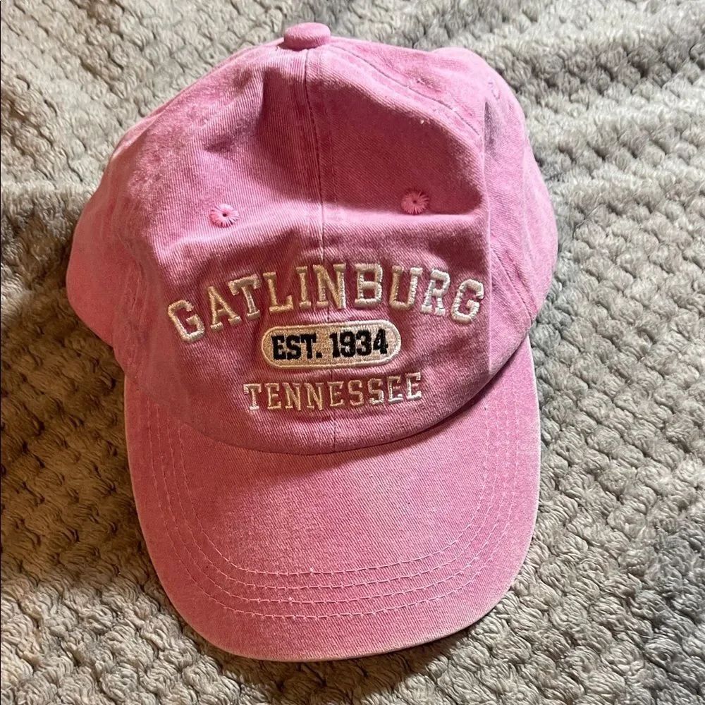 Pink Gatlinburg Baseball Cap